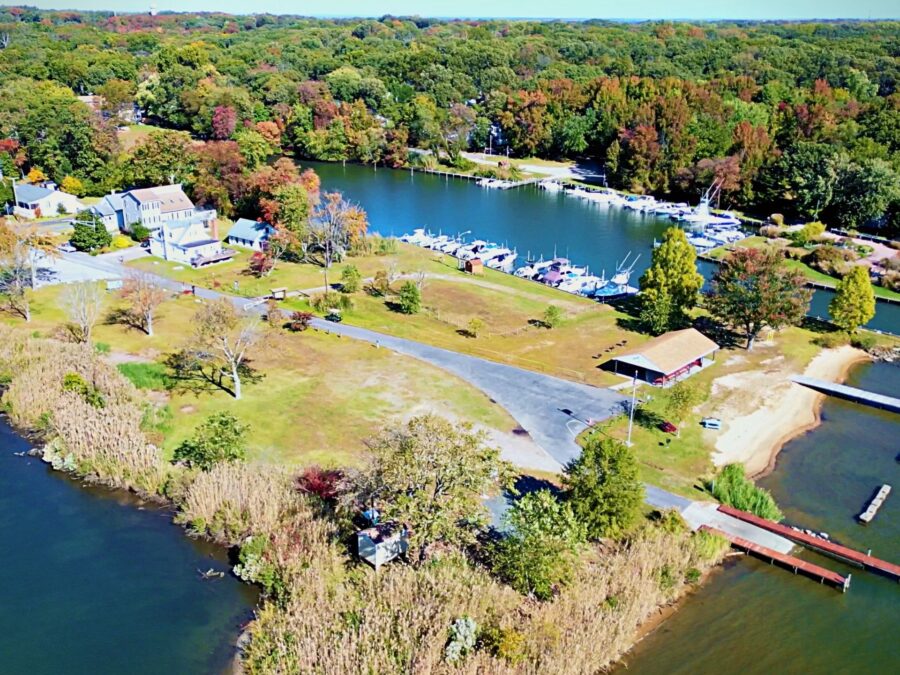 Hunters Harbor Community Tour Pasadena Maryland Realtor James Bowerman Real Estate Agent Real Creative Group MD