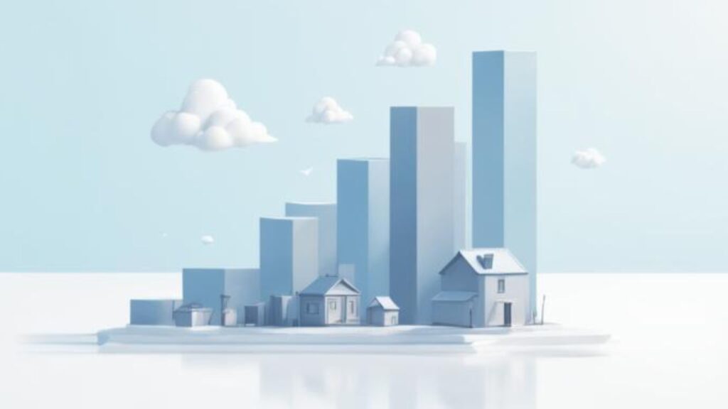 Real estate market trends chart showing inventory growth relevant to how long to sell a home in Pasadena MD.