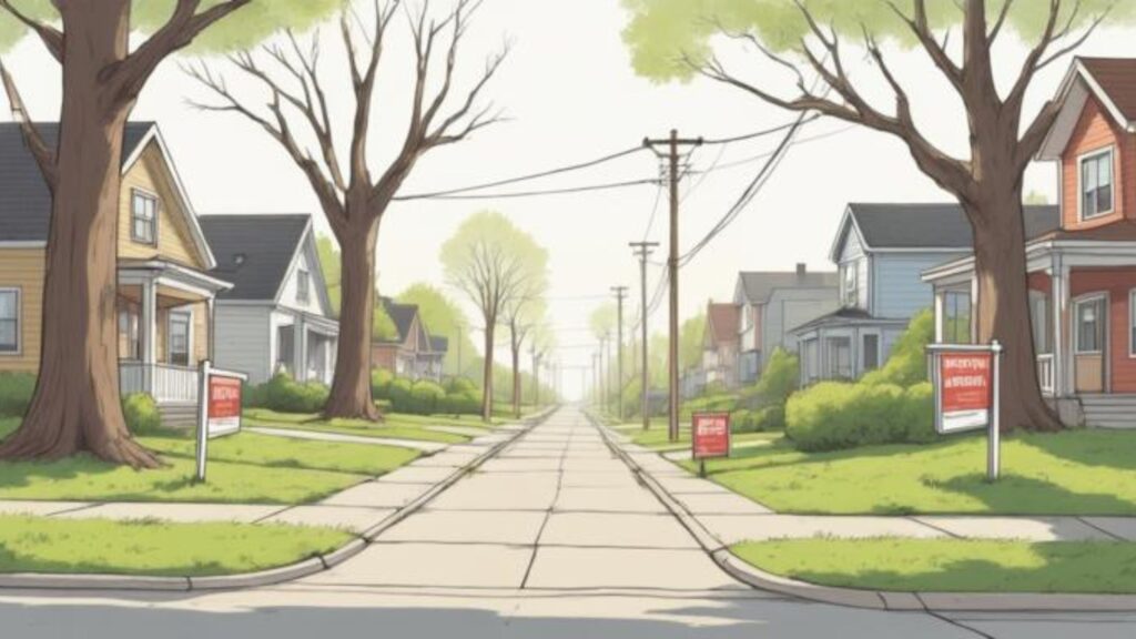 Aerial view of Pasadena MD real estate market 2026 showing active listings and waterfront neighborhood inventory