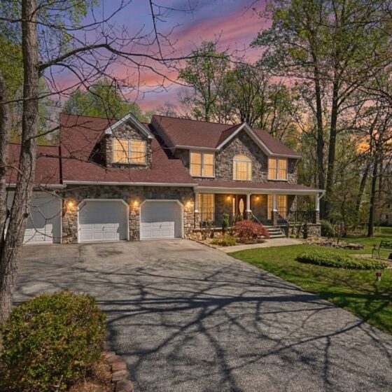 Exterior twilight photo of 1107 Cordero Court Pasadena MD 21122 listed for sale by James Bowerman Realtor